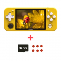 Powkiddy RGB10 Retro-Spielekonsole Handheld Game Player mit 32 GB TF-Karte 4000 Spiele 3,5 Zoll IPS Bildschirm Portable Pocket Handheld Game Player