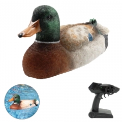 Flytec V201 2.4Ghz RC Duck Boat Hunting Motion Remote Control Duck Boat Waterproof for Swimming Pool Pond Garden Decor