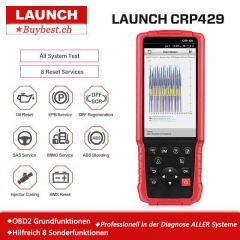 Launch X431 CRP429 OBD2-Scanners Vollständiges System Autodiagnose Tool Auto-Scan-Werkzeuge Autotest Universal Autoscanner
