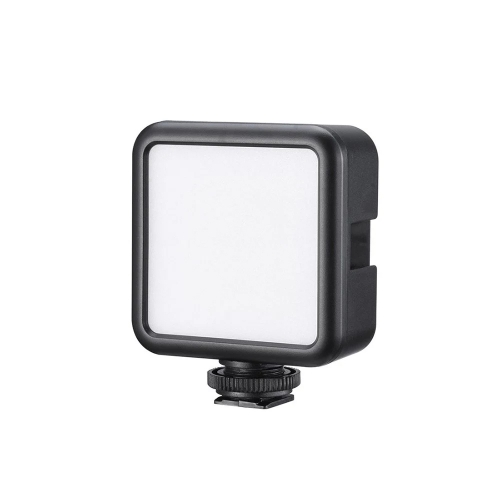 Ulanzi VL49 mini lampe photo vidéo LED 6W dimmable 5500K CRI95 + batterie au lithium rechargeable intégrée avec porte-griffe pour Nikon Sony