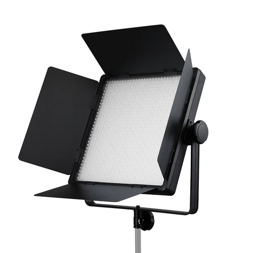 Godox LED1000D II LED-Videolicht Dimmbare weiße Farbe 5600K CRI96 TLCI98 mit LCD-Display Fernbedienung Scheunentore Weiß Gelb Grün Diffusionsfilter