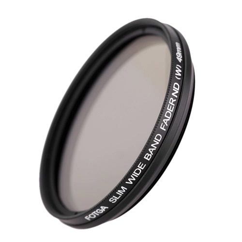 Fotga 49mm Fader Schlank Variable ND-Filter einstellbar Neutral Density ND2 zu ND400