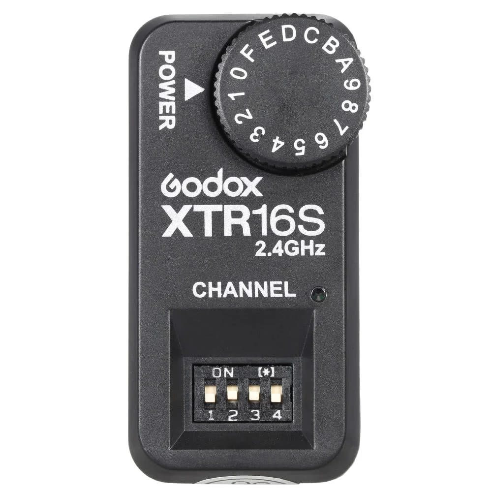 Godox XTR-16S 2.4G Wireless X-system Remote Control Flash Receiver for VING V860 V850