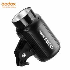 Godox E250 250Ws GN53 Studio de photographie Flash stroboscopique avec port de lumière de Studio de contrôle sans fil pour la prise de vue de petits
