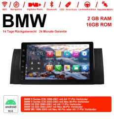 9 Inch Android 10.0 Car Radio / Multimedia 2GB RAM 16GB ROM For BMW X5 E53 M5 E39