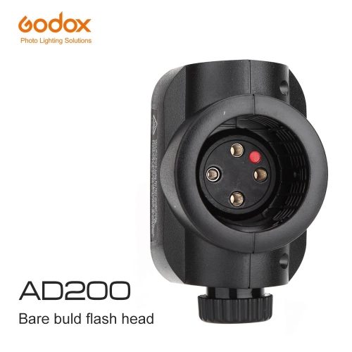Godox AD200 H200J Tête d'ampoule nue pour Godox AD200 avec ampoule flash