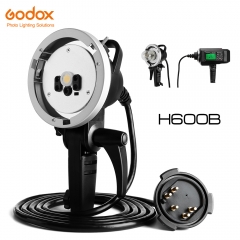 Godox AD-H600B Hand Extension Extra Head Bowens Mount for Godox AD600B AD600BM Flash Strobe