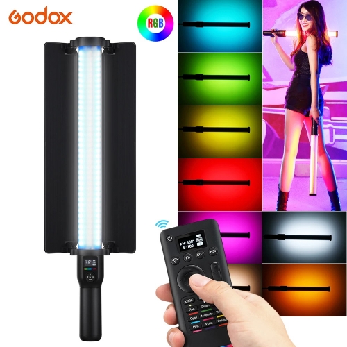 Godox LC500R RGB LED Video Licht Stick CCT Modus 360 ° 14 FX Beleuchtung Effekte TLCI 98 Genaue Farbe 0-100% dimmbare Musik Modus