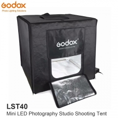 Godox LST40 Mini LED Photography Studio Shooting Tent 40 * 40 * 40cm 3PCS LED lamp tape Power 60W 13500 ~ 14500 Lumens with Carrying Bag