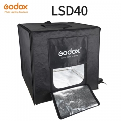 Godox LSD40 40*40 cm LED Foto Studio Softbox Zelt Tragbare Schießen Licht Weichen box Mit AC Adapter für schmuck Spielzeug Shoting