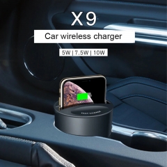 10w 7.5W chargeur de voiture sans fil tasse pour iPhone XsMax/Xs/Xr/11/12 rapidement sans fil support de Charge support de Charge pour Samsung HUAWEI
