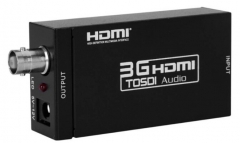 3G HDMI to SDI Converter, HDMI switch to 3G HD SD SDI Signals,Supports 1080P