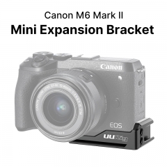 Ulanzi UURig R057 étendre le support de plaque de chaussure froide pour Canon M6 Mark II trépied bouton de montage plaque de base Vlog pour Microphone