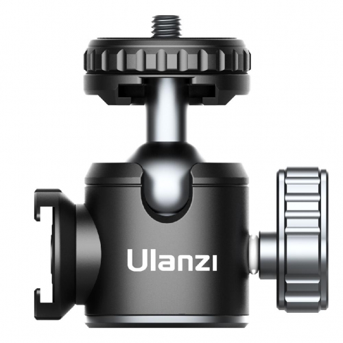 Ulanzi U-80 Metal Ball head Tabletop Tripod Adapter High load-bearing capacity Support vertical shooting for Vlog