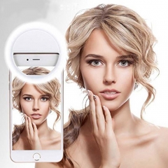 USB charging LED Selfie ring light for the iPhone Additional lighting Selfie Enhancing Fill Light