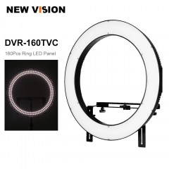 Falcon Eyes DVR-160TVC Photography Studio Video LED Ring Light 160pcs SMD Beads 3200K-5600K Color Temperature Fill-in Light Lamp
