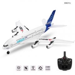 Wltoys Xk A120 Airbus A380 modèle avion télécommandé 2.4G 3ch Epp Rc avion à voilure fixe Rtf Rc envergure jouets