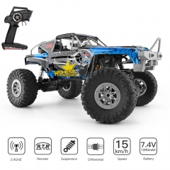 Wltoys 104310 RC Car 1/10 Climbing Car 4WD Dual Motor RC Buggy Off Road 2.4G Remote Control Car Gift Toys for Children RTR