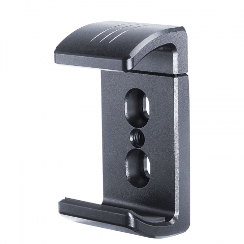 UURig R010 DSLR caméra Cage support à pince Portable en alliage d'aluminium batterie externe téléphone Portable pince extensible avec 1/4 vis