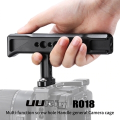 UURig R018 NATO General Slide Handle with 1/4 3/8 thread holes cold shoe Mount for Monitor Sony Nikon Cameras
