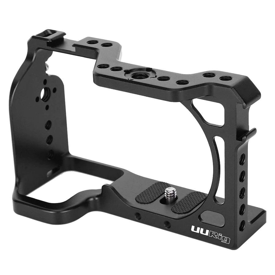 UURig C-A6600 Aluminium Alloy VLOG Camera Cage Cold Shoe Mount Accessory for Sony A6600 Camera Accessories