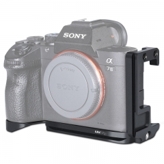 UURig R013 pour Sony A73 A7R3 A7M3 DSLR caméra L plaque de dégagement rapide métal Vlog Extension montage trépied monopode avec chaussure froide