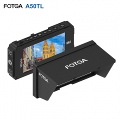 FOTGA A50TL 5 pouces FHD IPS Vedio Moniteur caméra 1920 * 1080 Écran tactile double plaque de batterie NP-F pour 5D III IV A7 A7R A7S II III GH5