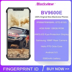 Blackview BV9600E Smartphone double SIM 6,21 pouces IP68 / IP69K 4G RAM 128G ROM