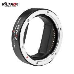 Viltrox DG GFX 18mm Automatic Electronic Macro Extension Tube Adapter Ring for Fuji Fujifilm G-mount Cameras Adapter ring Lens