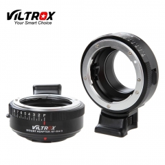 Viltrox NF-M4/3 Manuelle Fokus Objektiv Mount Adapter w/Blende Zifferblatt für Nikon Objektiv zu M4/3 kamera GH5 GH4 GF6 GX85 GX7 G6 E-M5 E-M10