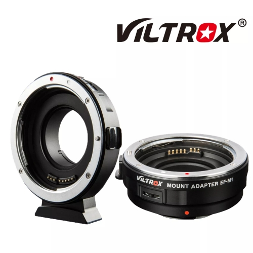 Viltrox EF-M1 M43 Auto Focus Lens Adapter for Canon EOS EF EF-S Lens to M4/3 Camera GH4 GH5 GF6 GF1 GX1 GX7 E-M5 E-M10 E-PL5