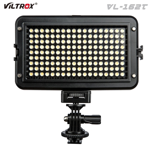 Viltrox VL-162T panneau LCD léger 3300K-5600K caméra bicolore dimmable vidéo LED pour caméscope de photographie reflex numérique Canon Nikon Sony