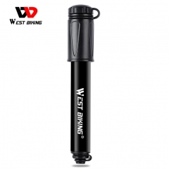 WEST BIKING Portable MTB Bike Pump 100Psi Mini Cycling Tire Inflator Hand Air Pump Bicycle Accessories Mountain Road Bicycle Pump