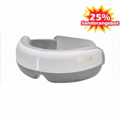 SKG Smart Eye Massager E3 4D Airbag Vibration Instrument de soins oculaires Compresse chaude Bluetooth 5 Modes Shiatsu Massage Convient à la peau