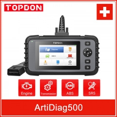 TOPDON ArtiDiag500 OBD2 Scanner outil de diagnostic automatique balayage automatique moteur automobile ABS SRS