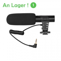 Microphone d'enregistrement vidéo caméra Super-Cardioid Pickup