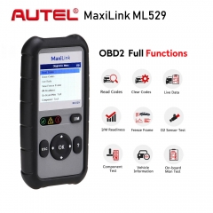 AUTEL Maxilink ML529 Scanner Tool OBDII EOBD OBD2 Auto Check Engine lumière Code Reader avec mode 6 Upgraded
