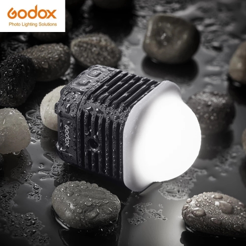 Godox WL4B 5600K Lampe LED étanche avec prise en charge de l'application mobile