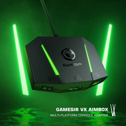 GameSir VX AimBox Tastatur Maus Controller Adapter Konverter für Xbox Serie X/S, Xbox One, playStation 4, PS4, Nintendo Schalter