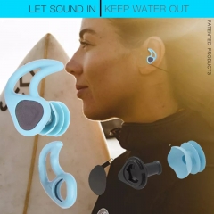 Bouchons d'oreille de natation Son Silicone souple Bouchons d'oreille étanches Plongée Eau Surf Natation Étanche Tactile Écouteurs Bouchons