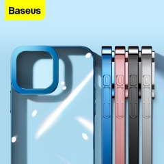 Baseus Transparent  Telefon Fall Für iPhone 13 Telefon Abdeckung Objektiv Schutz Abdeckung Fall