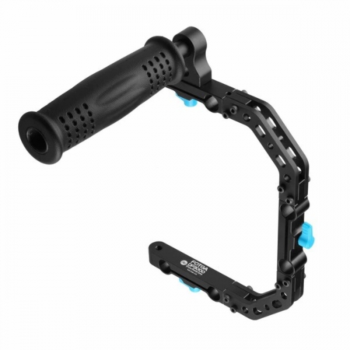 FOTGA Top Handle DP3000 C Cage Bracket Support Platform for 15mm DSLR Rod Track Focus