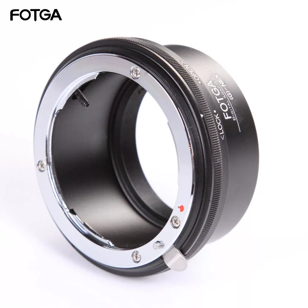 FOTGA Adapterring für Nikon AI AF-S G Objektiv auf Sony E-Mount NEX3 NEX-5 5N 5R C3 NEX6 NEX7