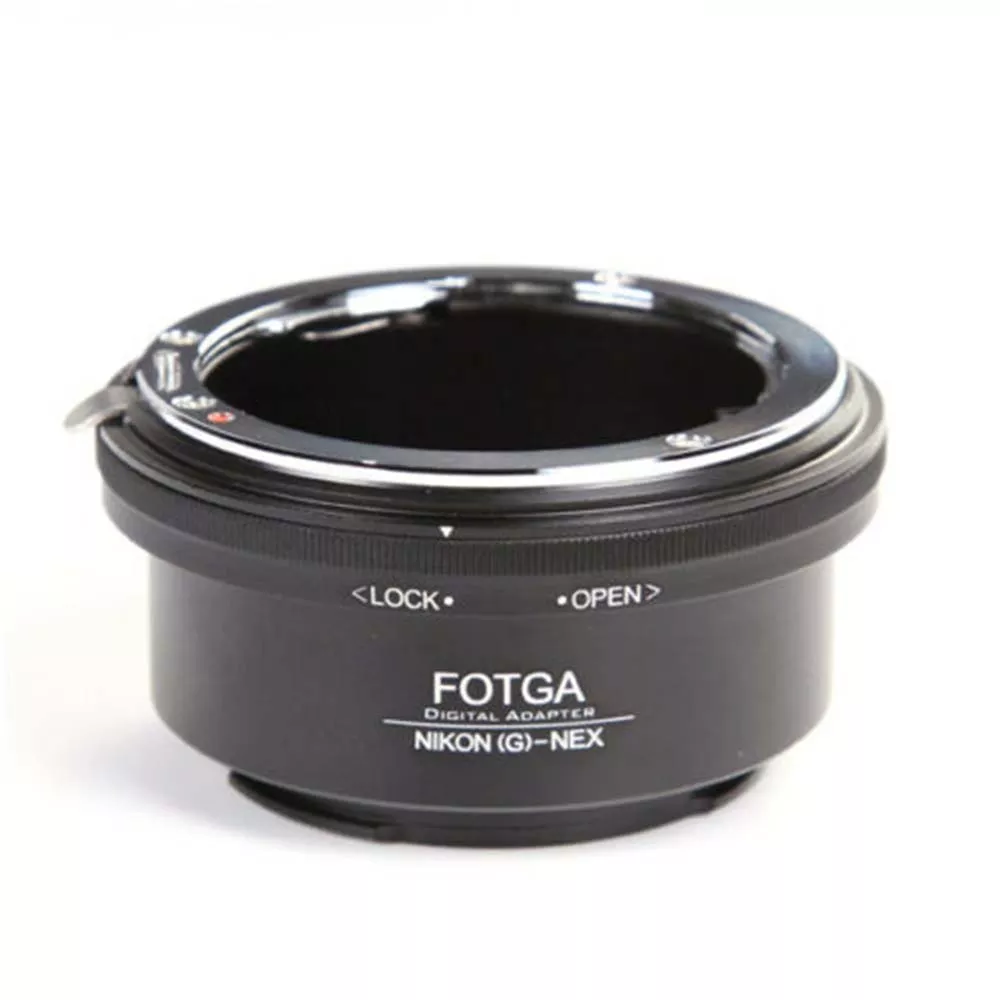 FOTGA Adapterring für Nikon AI AF-S G Objektiv auf Sony E-Mount NEX3 NEX-5 5N 5R C3 NEX6 NEX7
