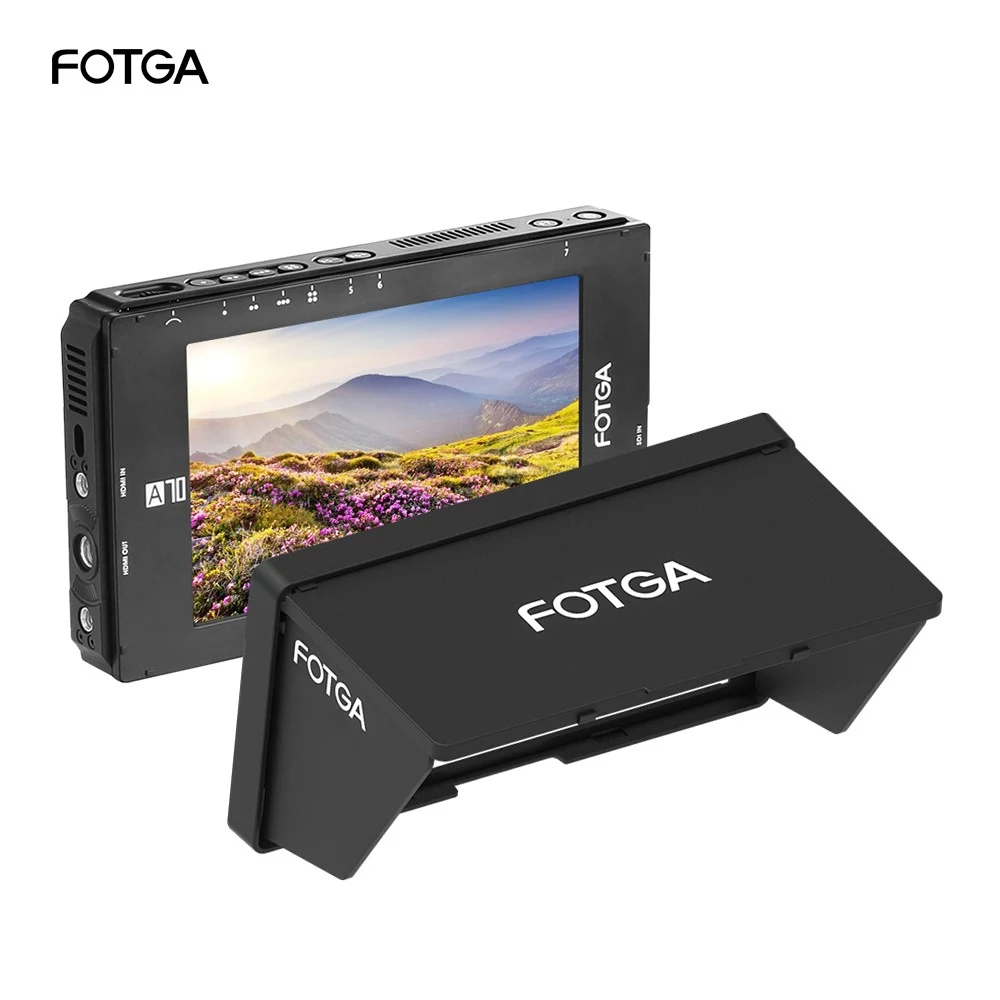 FOTGA A70 7 "FHD-Video auf Kamera-Feldmonitor kompatibel mit HDMI SDI 4K für DSLR-Kino