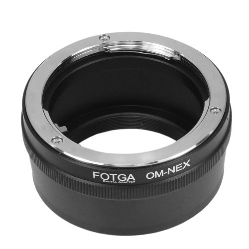 FOTGA Adapter Ring for Olympus OM to Sony Lenses, NEX3 NEX5 5C 5N 5R NEX6 NEX7 A6000 Electronic Mount Adapter