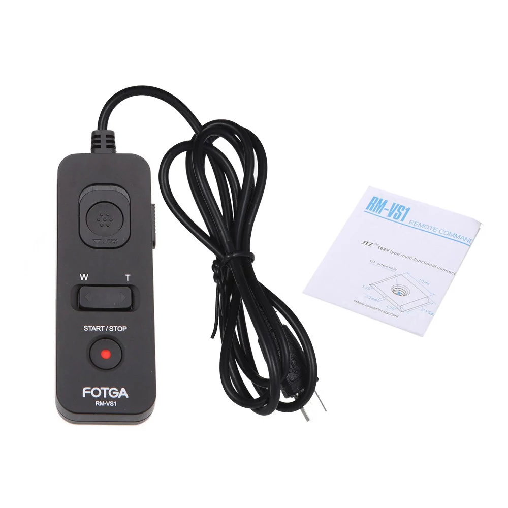 FOTGA RM-VS1 déclencheur télécommande pour Sony RX10 / HX50 / HX60 A7R