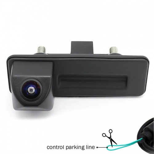 720 * 480 170 Degree Fisheye Lens Car Rear View Camera For Skoda Fabia Octavia Yeti Roomster Audi A1 A3