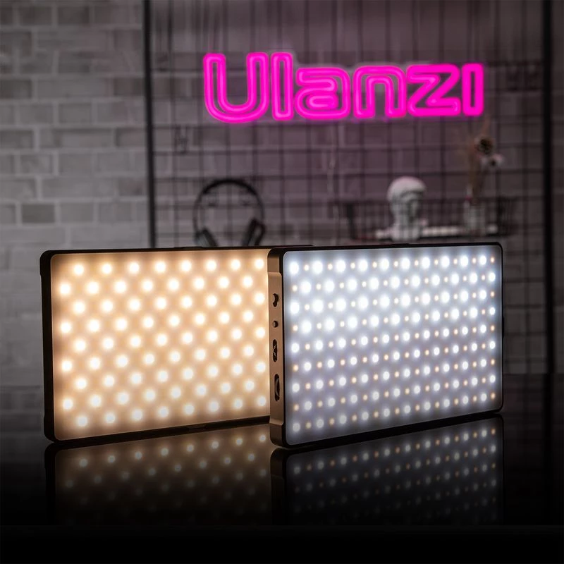 Ulanzi V276 Lumière vidéo dslr 10000mAh RGB éclairage vidéo pour la photographie 3200-5600K RGB LED vidéo Youtube Vlog caméra lumière