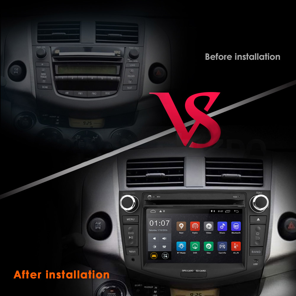 Autoradio/Multimedia Für Toyota RAV4 2006-2012